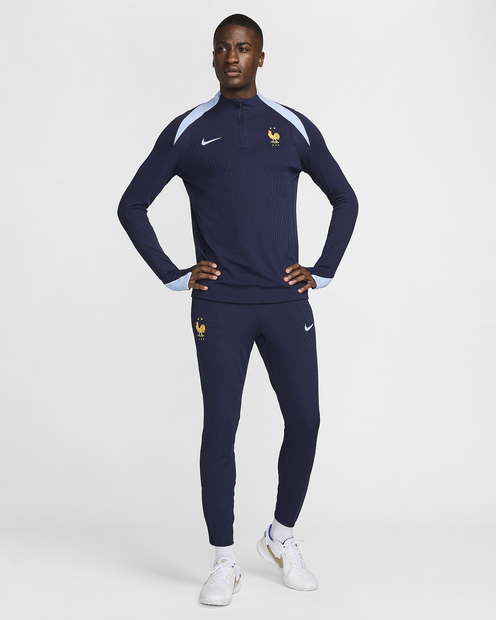 Haut D Entra Nement De Foot En Maille Nike Dri Fit Adv Fff Strike Elite